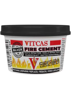 Vitcas Premium Fire Cement - Black