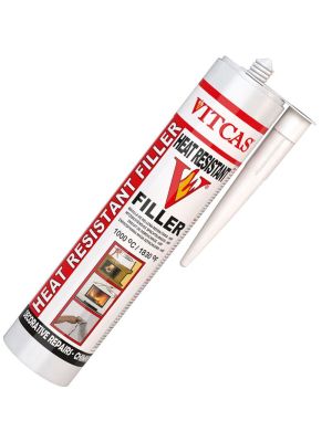 VITCAS Heat Resistant Filler 1000°C - White (310ml)
