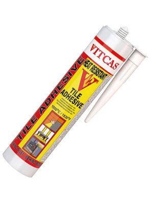 VITCAS Heat Resistant Tile Adhesive 1000°C (310ml)