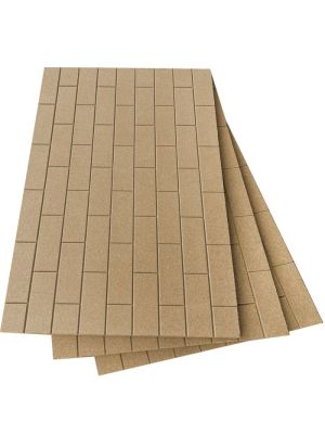 VITCAS Vermiculite Board - Brick Effect 1000 x 610 x 25mm 