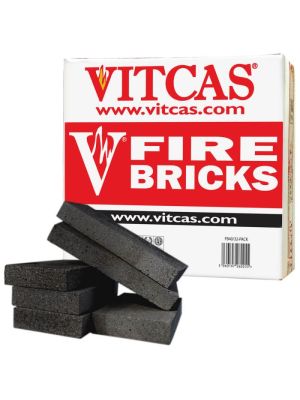 Vitcas- Fire Brick Replacement box for stoves & Fireplaces - Black 