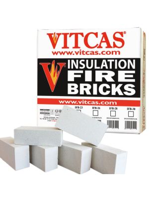Vitcas - Insulating Fire Bricks Grade28 1530°C/2800°F  