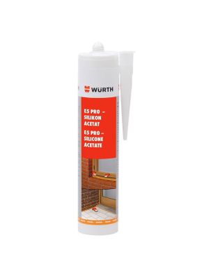 Wurth E5 Pro Silicone Acetate - White (310ml)