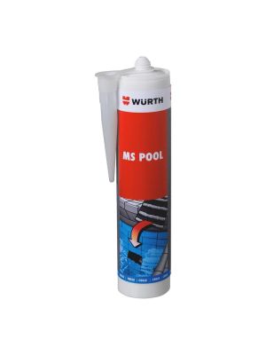 Wurth Structural Adhesive MS Pool - White (290ml)
