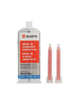 Wurth Structural Adhesive Assortment Plastic Replast 2C - ME 30 Sec (50ml)