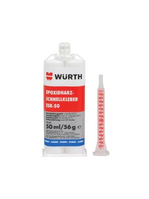 Wurth Fast Acting Epoxy Resin Adhesive - ESK 50 (3 x 50ml)