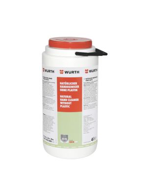 Wurth Natural Hand Cleaner, Plastic-Free (4L)