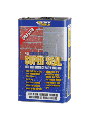 Everbuild 408 Super Seal Water Repellent - Clear (5L)