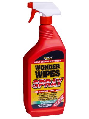 Multi-Use Wonder Wipes Spray (1L)