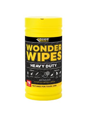 Everbuild Multi Use Heavy Duty Wonder Wipes (75 Pack)
