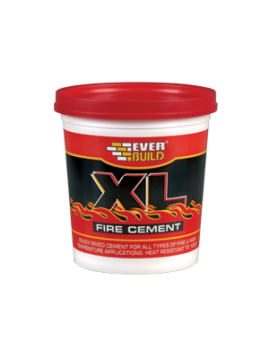 Everbuild XL Fire Cement - Buff (1kg)