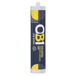 Box of 12 Bostik OB1 Construction Sealant and Adhesive - White