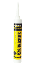 Everbuild Tecnic 825 LM Silicone Sealant - White (380ml)