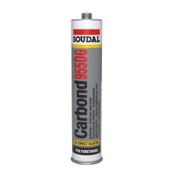 Soudal Carbond 955DG PU Windscreen Adhesive - Black (300ml)