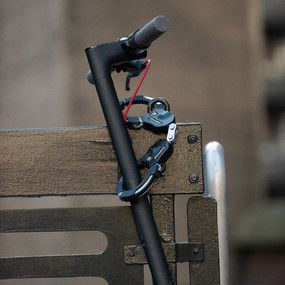 Street cuff bike lock clearance