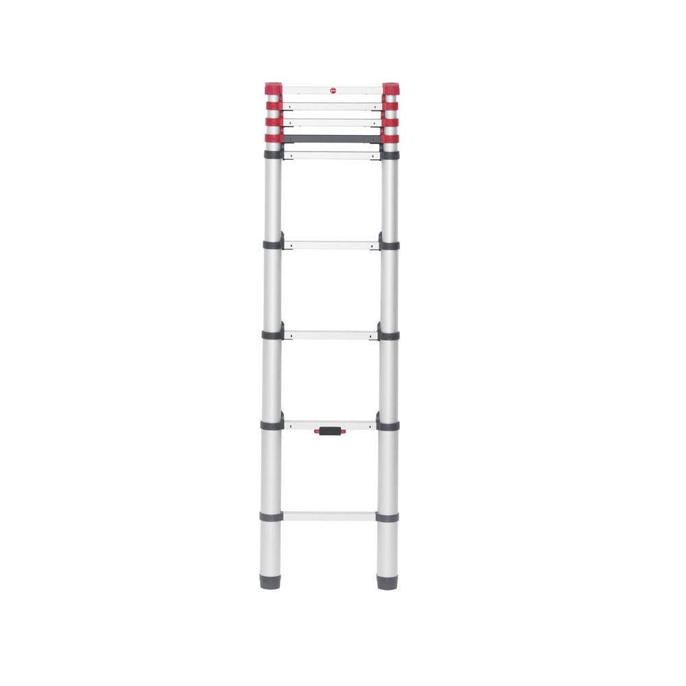 Hailo aluminum sales telescoping ladder
