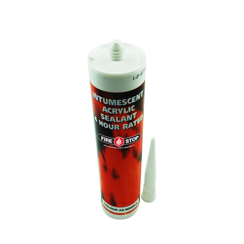 Firestop Intumescent Acoustic Acrylic Sealant 310ml Cartridge