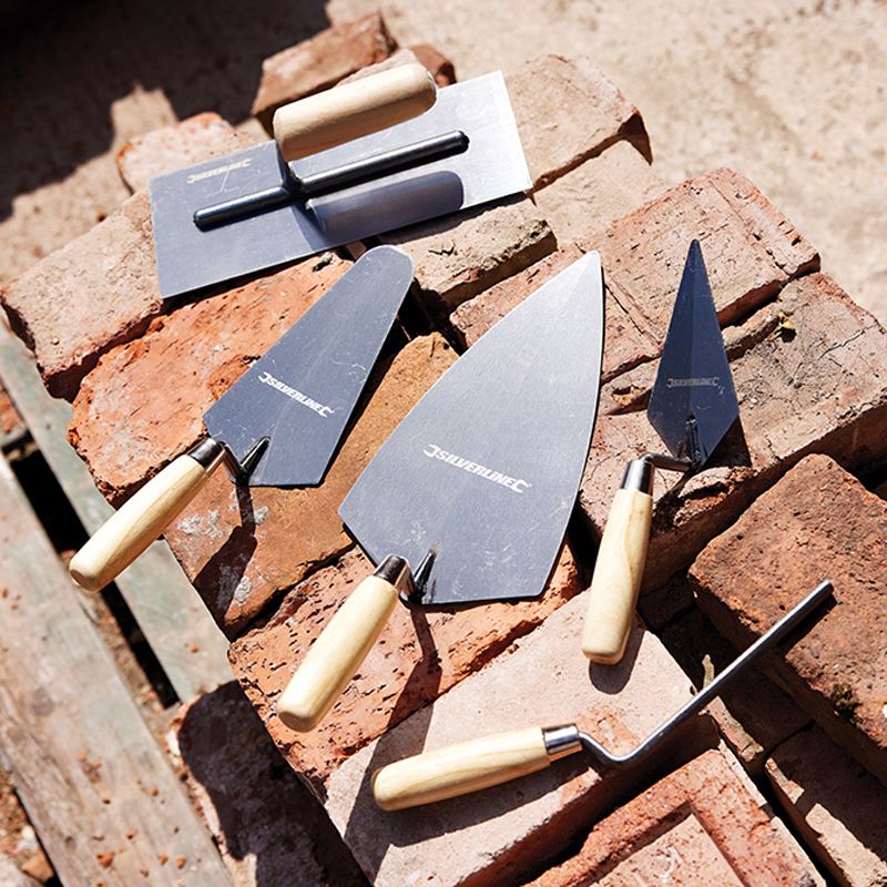 Silverline Trade Construction Trowel Set 5pcs A1070 Dortech Direct CB60