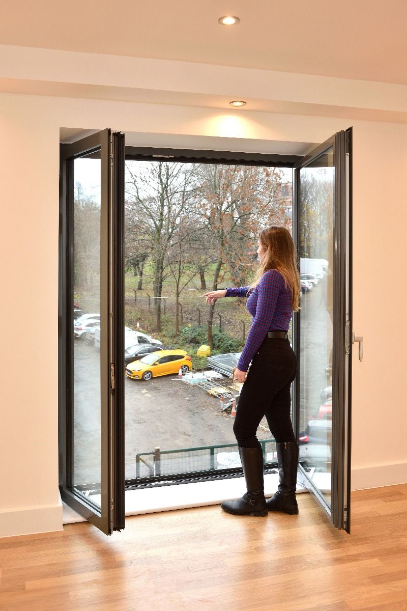 Aluminium Inwards Opening Balcony Doors 1790mm x 2085mm