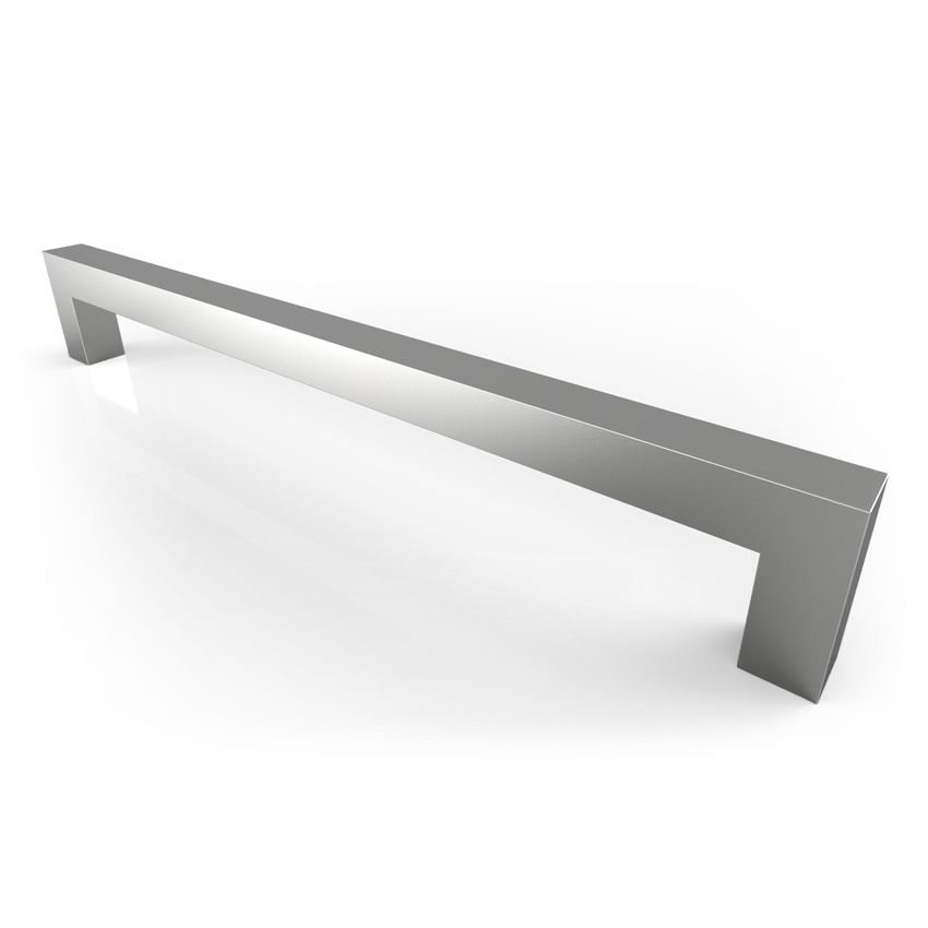 316 Marine Grade Stainless Steel Square Mitre Pull Handle 1200mm