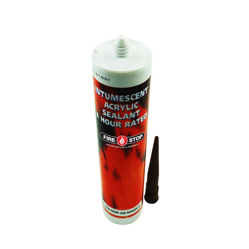 Firestop Intumescent Acoustic Acrylic Sealant 310ml Cartridge