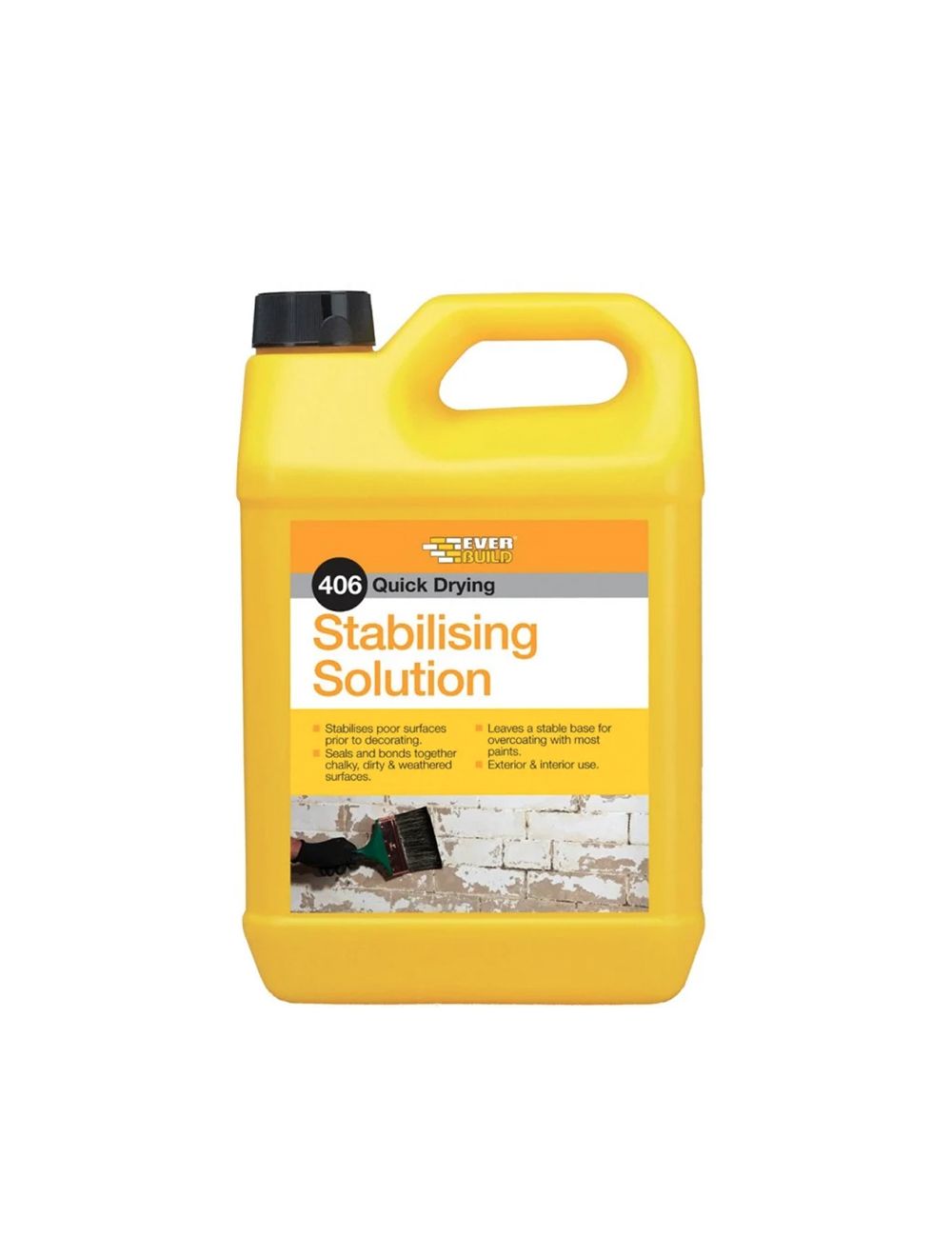 Everbuild 406 Quick Drying Stabilising Solution (5L)