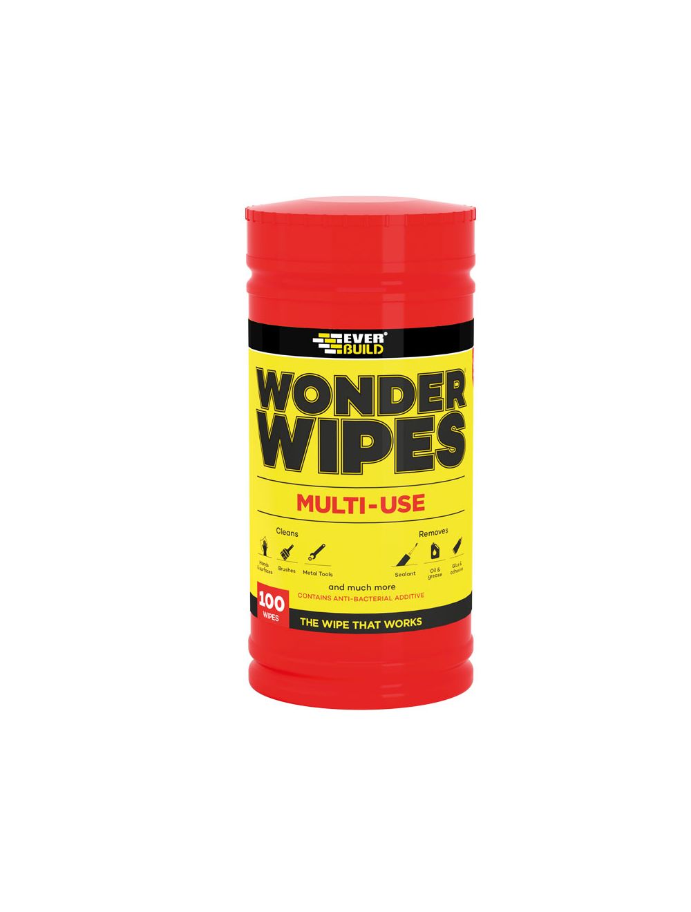 Everbuild Multi-Use Wonder Wipes (100 Pack)