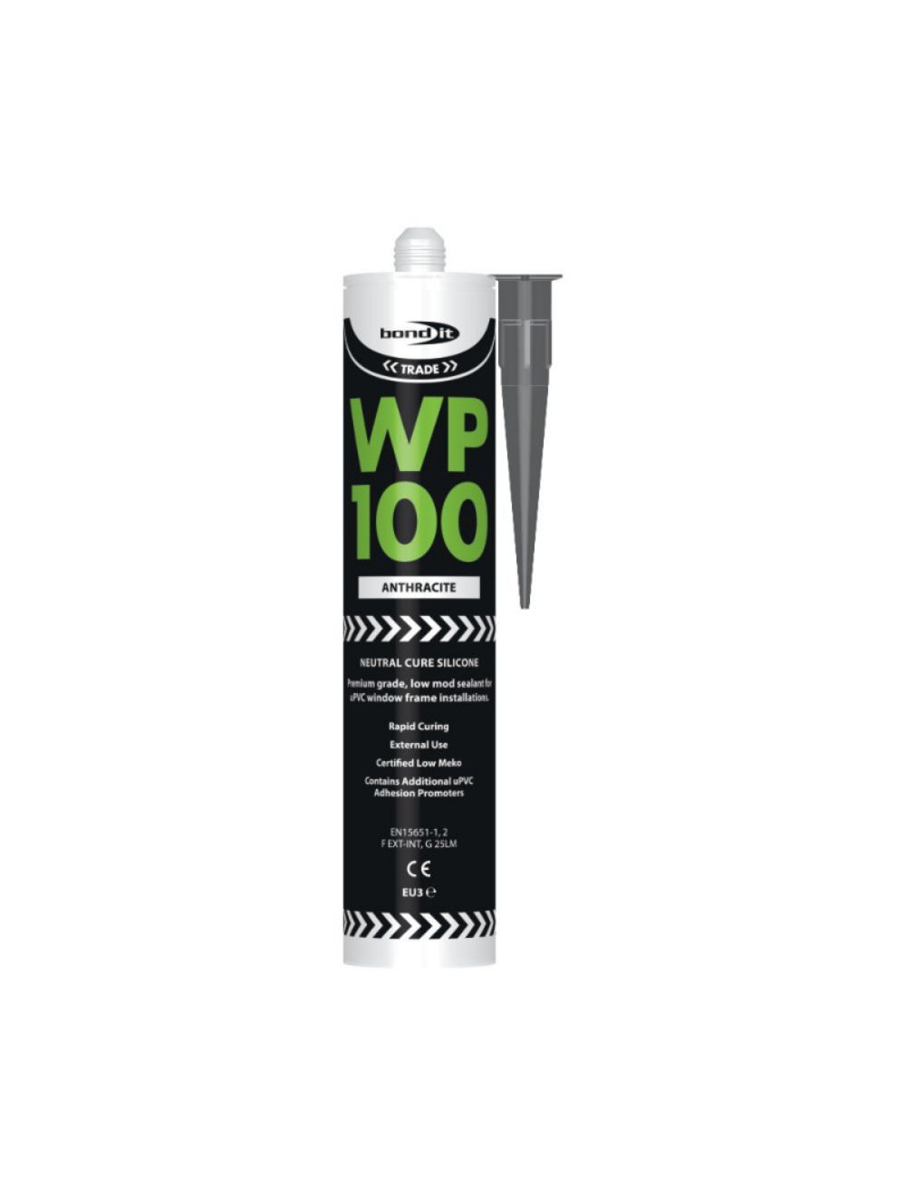 Bond-It WP100 Premium LMN Silicone - Anthracite (380ml)