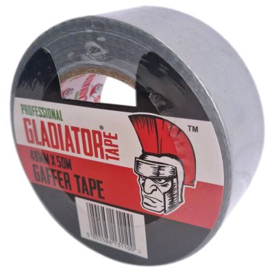 Gladiator Gaffer Tape 27 Mesh - Silver (48mm x 50m)