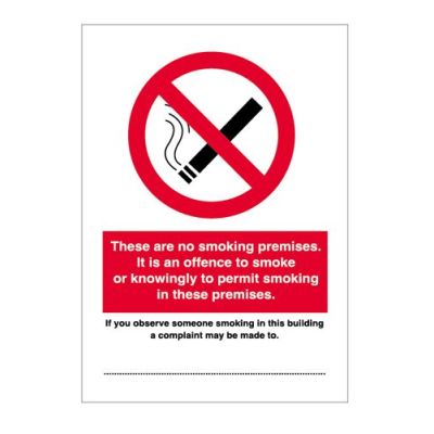 Jactone- It is against the law- safety sign-  Rigid PVC