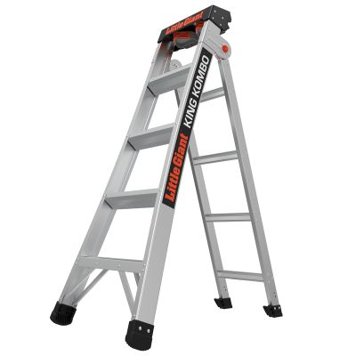 TB Davies Little Giant King Kombo Professional Aluminium Combination Ladder | 1303-215C