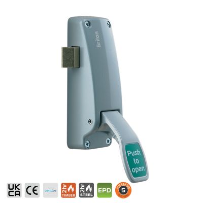 Briton Push Pad Emergancy Latch 