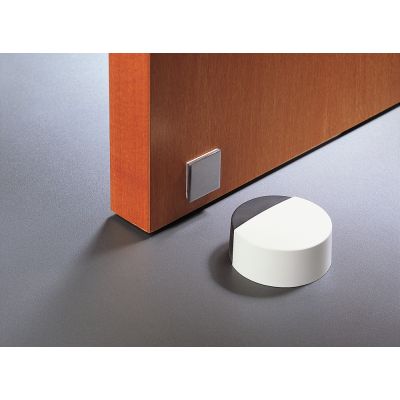 Adhesive 3 In 1 Position Door Stop & Magnetic Retainer | F2051G