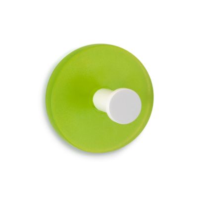 Inofix Adhesive Semi-transparent Circular Hook - Green (Pack 2)