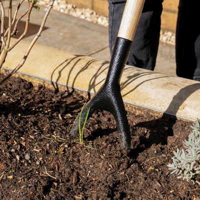 Silverline Carbon Steel Dutch Hoe (1540mm)