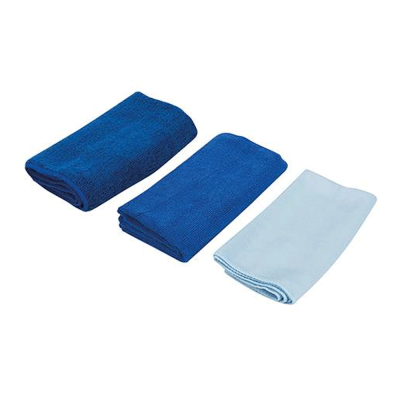 Microfibre Cloth Cleaning Set, 3pce