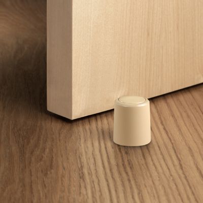 Floor or Wall Door Stop with Screws - (Pack of 2) | F2090G