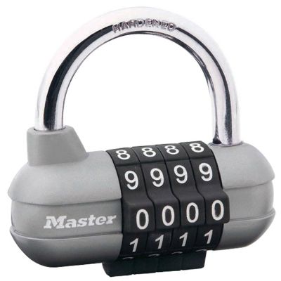 Masterlock 64mm Wide Combination Pro Sport Padlock (64mm)