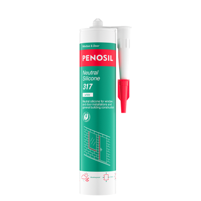 PENOSIL 317 Neutral Multipurpose Neutral Silicone - Anthracite Grey (300ml)