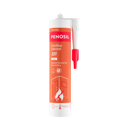 PENOSIL 331 Fire Stop Silicone Neutral for Fireproofing - 300ml (White)
