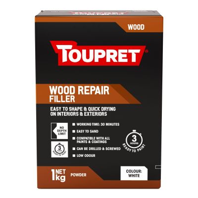 Toupret Wood Repair Filler - Off White, Quick Drying