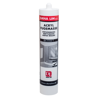 Budget Acrylic Sealant 501- White 300ml