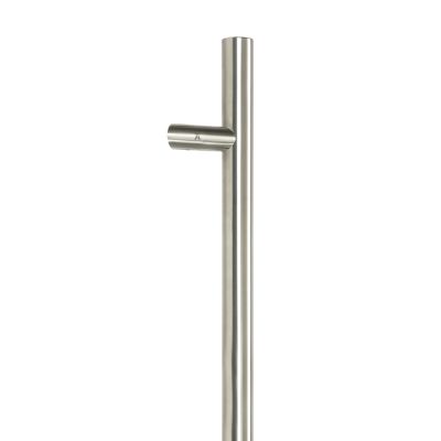 From The Anvil | 316 Marine Grade Offset Round T-Bar Pull Handle - Satin Stainless Steel