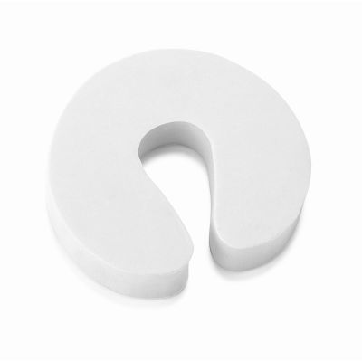 Children's Soft Finger Guard Door Stop - White | F2128