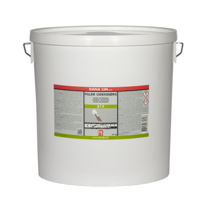 Waterproof Cement-Based Outdoor Filler 612 - 10Ltr