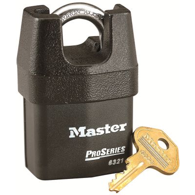 Masterlock Wide Pro Series Weather Tough with Shrouded Shackle (54mm)