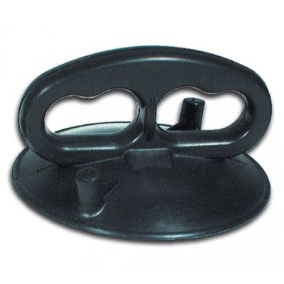 Suction Lifter, All-Rubber with Two Finger Holes