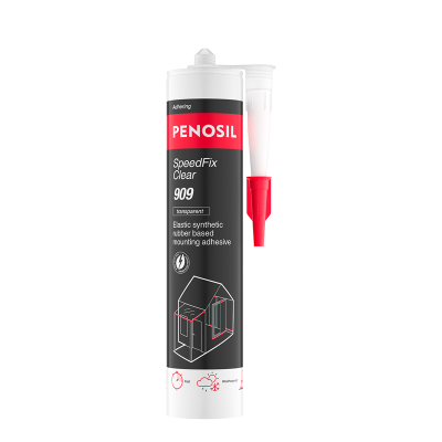 PENOSIL 909 SpeedFix Clear Elastic Adhesive - Transparent (290ml)