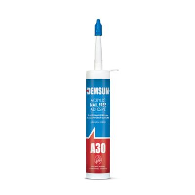 Demsun A30 Acrylic Nail Free Adhesive - White (310ml) | S1225