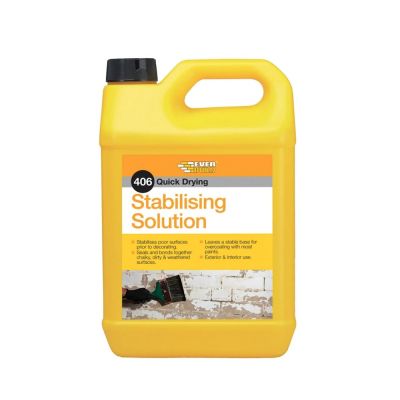 Everbuild 406 Quick Drying Stabilising Solution (5L) | A4400